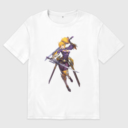 Женская футболка хлопок Oversize Фанни