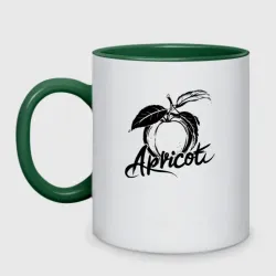Кружка двухцветная Аниме-абрикос