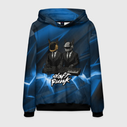 Мужская толстовка 3D Daft Punk - кибер собаки за пультом