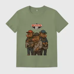 Мужская футболка хлопок Beastie boys