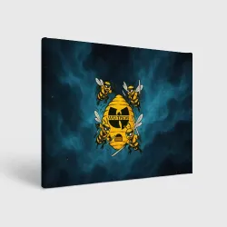 Холст прямоугольный Wu-tang clan пчелы