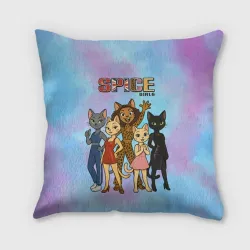 Подушка 3D Spice girls кошки из 90х