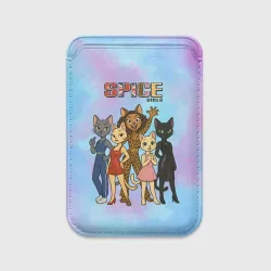 Картхолдер Magsafe магнитный Spice girls кошки из 90х