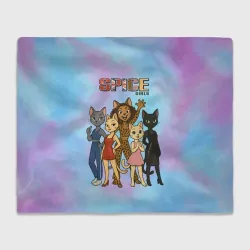 Плед 3D Spice girls кошки из 90х
