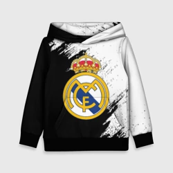 Детская толстовка 3D Real Madrid текстура штрихи