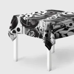Скатерть 3D Баллончики с краской - граффити
