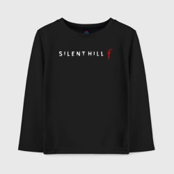 Детский лонгслив хлопок Silent hill f logo