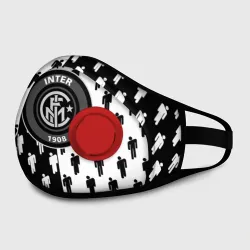 Маска из неопрена Inter паттерн люди спорт