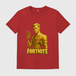 Мужская футболка хлопок Золотой Мидас Fortnite