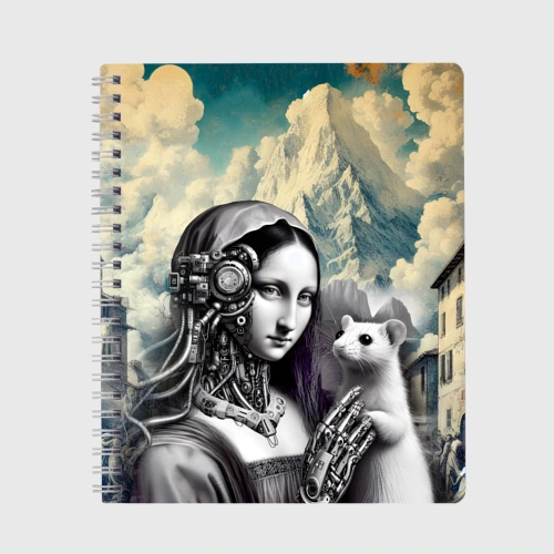 Тетрадь Lady with ermine - remake