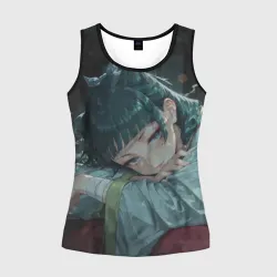 Женская майка 3D Маомао с кошачьими ушками