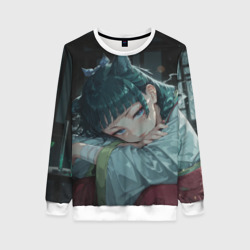 Женский свитшот 3D Маомао с кошачьими ушками