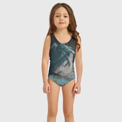 Детский купальник 3D Маомао с кошачьими ушками