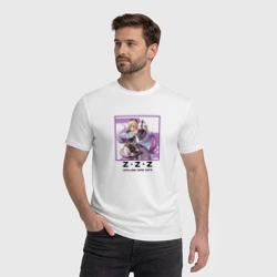 Мужская футболка хлопок Йидхари - Zenless Zone Zero - фото 2