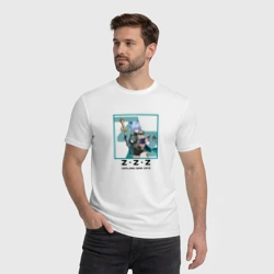 Мужская футболка хлопок Люсия - Zenless Zone Zero - фото 2