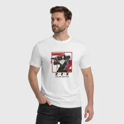 Мужская футболка хлопок Комано Манато - Zenless Zone Zero - фото 2