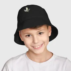 Детская панама хлопок Лягушка летит на гусе - фото 2