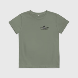 Детская футболка хлопок Лучше вода у друга лаконичный серый