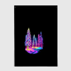 Постер  Neon forest