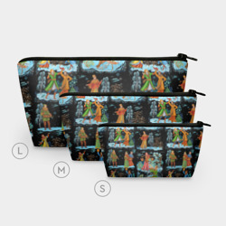 Косметичка 3D Русские народные зимние гуляния - фото 2