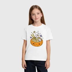 Детская футболка хлопок Halloween ramen - фото 2
