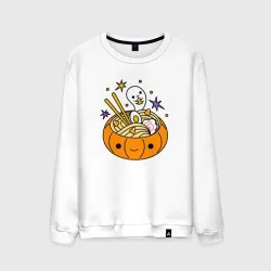 Мужской свитшот хлопок Halloween ramen