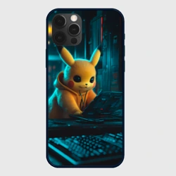 Чехол для iPhone 12 Pro Max Хакер Пикачу