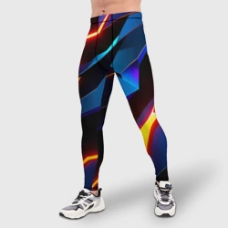 Мужские тайтсы 3D Галактический - фото 2