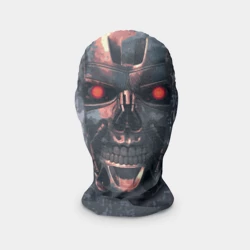 Маска карнавальная 3D Лицо киборга