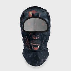 Балаклава 3D Лицо киборга