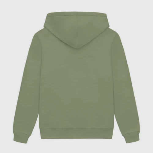 Мужская толстовка хлопок с принтом Граффити Новосибирск, вид сзади #1