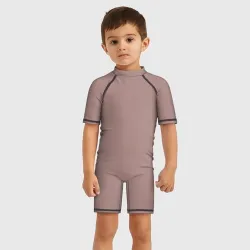 Детский купальный костюм 3D Цвет капучино - фото 2