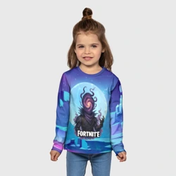 Детский лонгслив 3D Рейвен Fortnite - фото 2