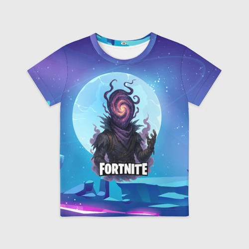 Детская футболка 3D Рейвен Fortnite