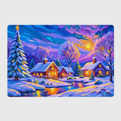 Магнитный плакат 3Х2 Зимний вечер