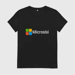 Женская футболка хлопок Microsisi светлая