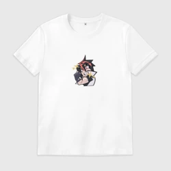 Мужская футболка хлопок Антон Иванов стикер чиби