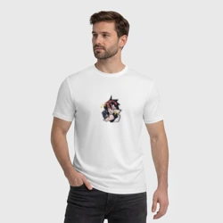 Мужская футболка хлопок Антон Иванов стикер чиби - фото 2