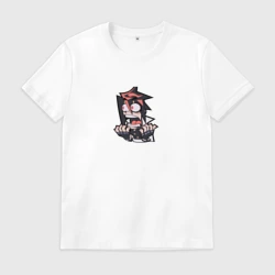 Мужская футболка хлопок Антон Иванов чиби стикер