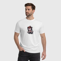 Мужская футболка хлопок Антон Иванов чиби стикер - фото 2