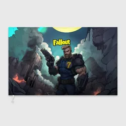 Флаг 3D Fallout  седьмой