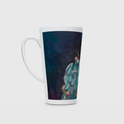 Кружка Латте Акварельный богомол