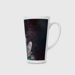 Кружка Латте Акварельный богомол - фото 2