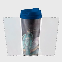 Термокружка-непроливайка Акварельный богомол - фото 2