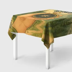 Скатерть 3D Иду по азимуту