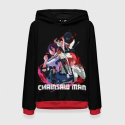 Женская толстовка 3D Герои истории Резе Человек бензопила