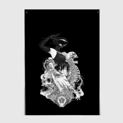 Постер Резе демон бомба Человек бензопила