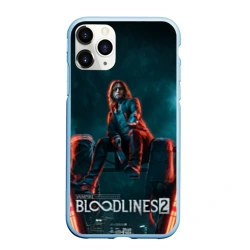 Чехол для iPhone 11 Pro Max матовый Вампир из Vampire the masquerade bloodlines 2 