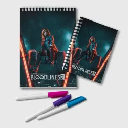 Блокнот Вампир из Vampire the masquerade bloodlines 2 