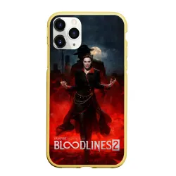 Чехол для iPhone 11 Pro Max матовый Вампиры из Vampire the masquerade bloodlines 2